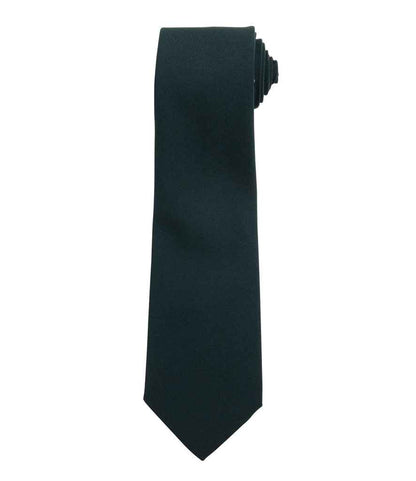 Premier Work Tie in Bottle Green