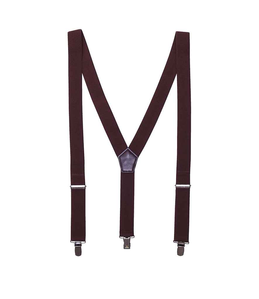 Premier Clip On Braces in Brown