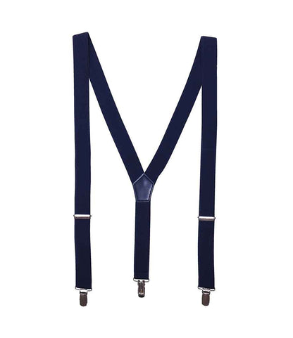 Premier Clip On Braces in Navy