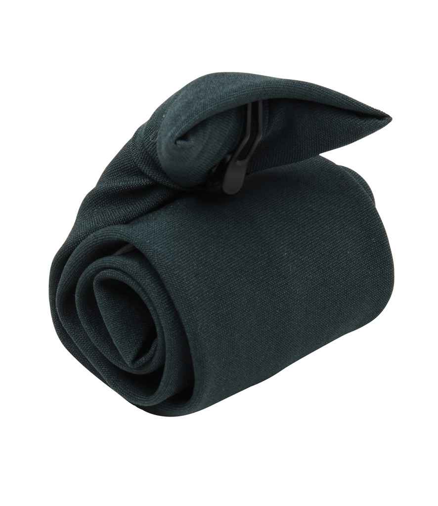 Premier Clip on Tie in Bottle Green