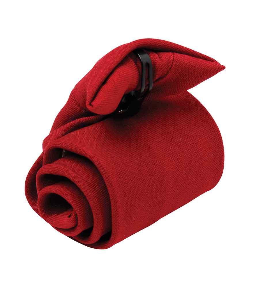 Premier Clip on Tie in Burgundy