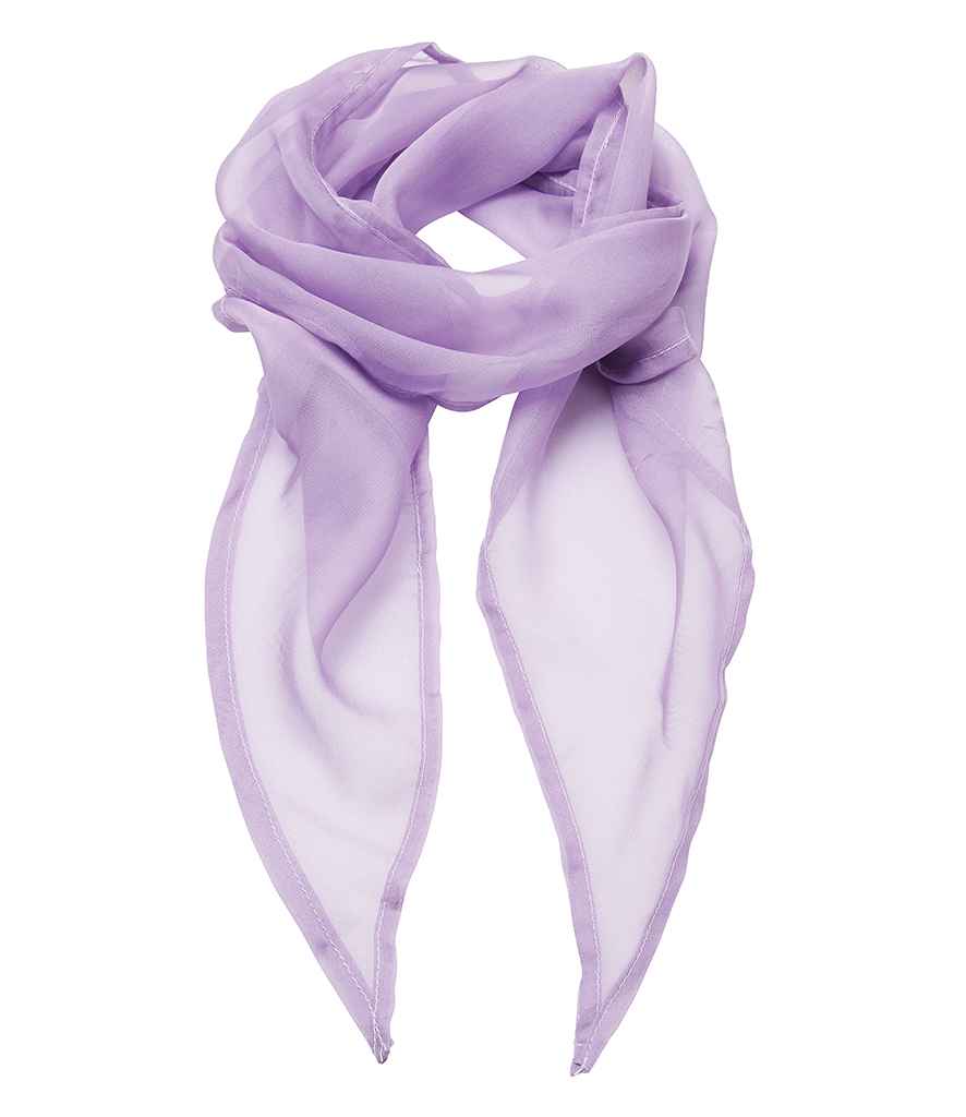 Premier 'Colours' Chiffon Scarf in Lilac