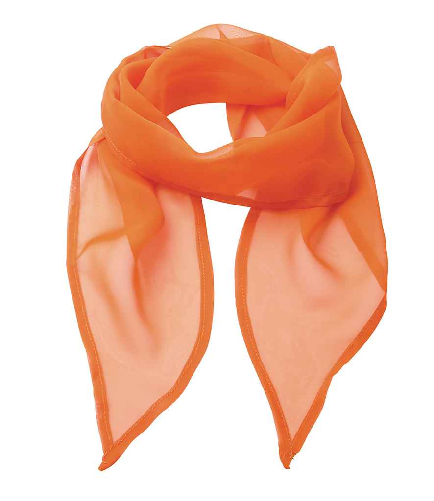 Premier 'Colours' Chiffon Scarf in Terracotta