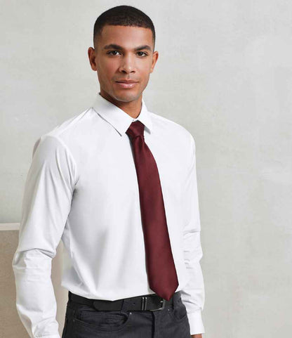 Premier 'Colours' Satin Tie - model image