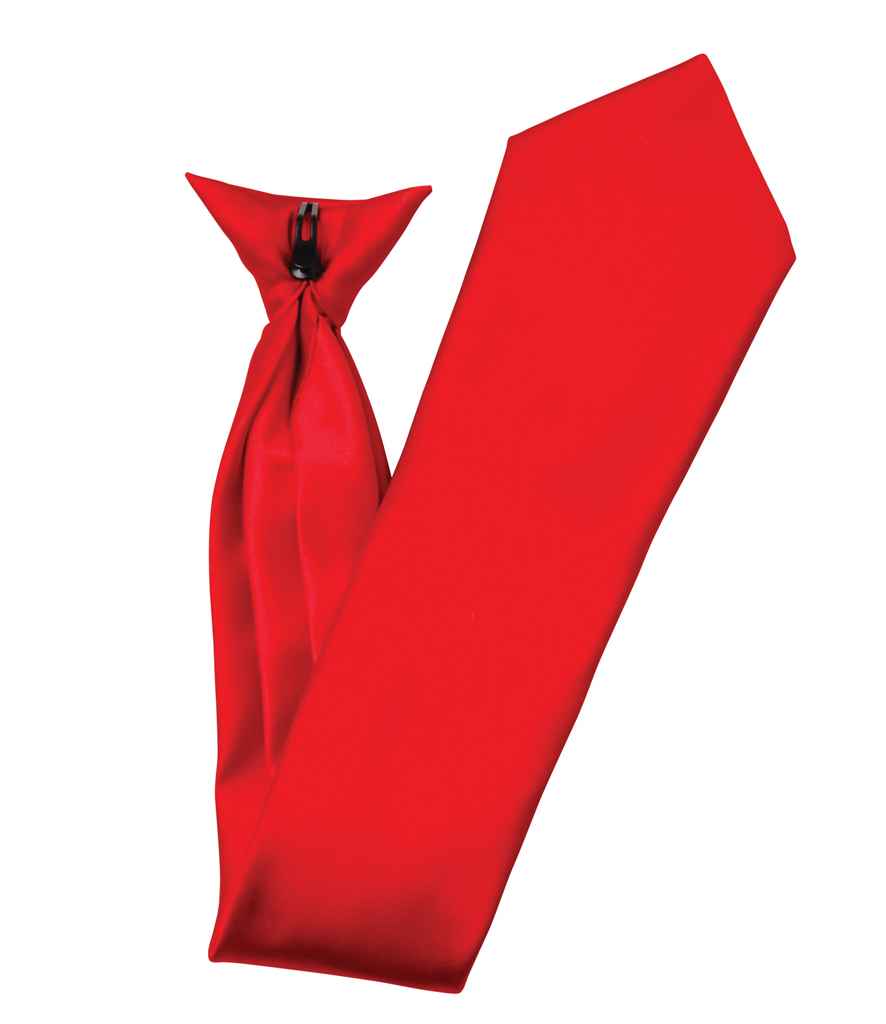 Premier 'Colours' Satin Clip Tie