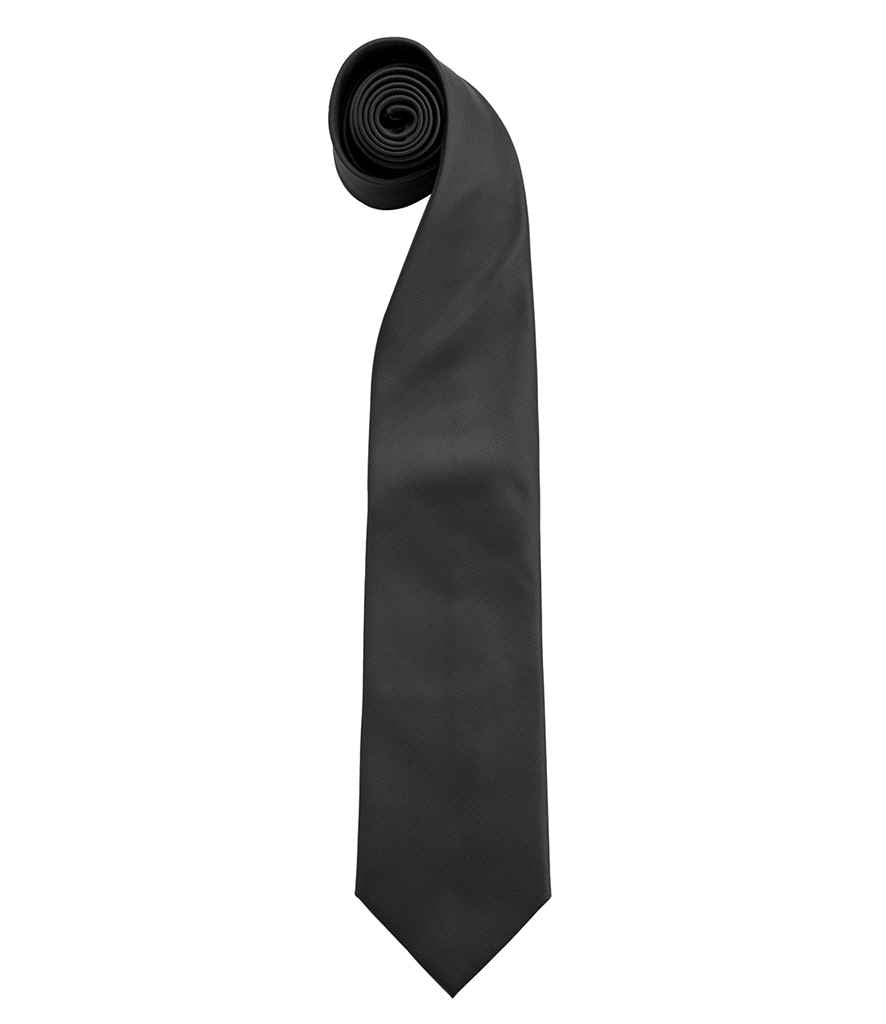 Premier 'Colours' Fashion Tie in Black