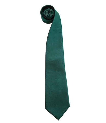 Premier 'Colours' Fashion Tie in Bottle Green