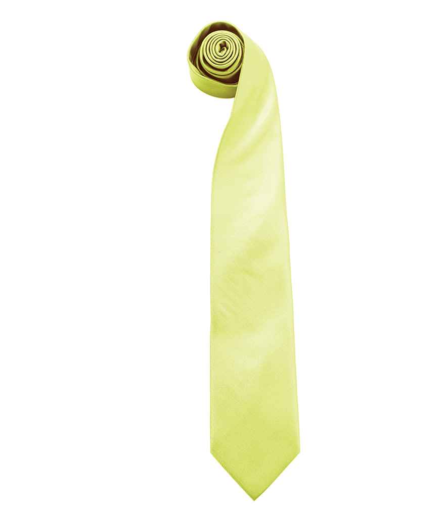 Premier 'Colours' Fashion Tie in Lime Green