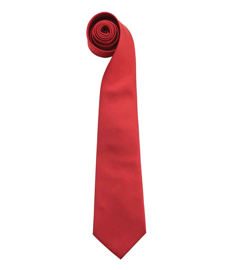 Premier 'Colours' Fashion Tie in Red