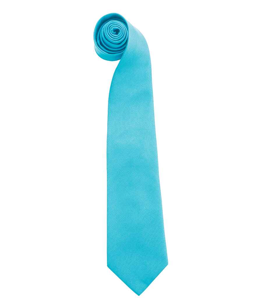 Premier 'Colours' Fashion Tie in Turquoise Blue