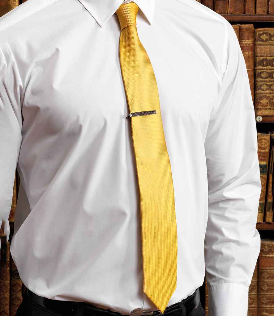 Premier Micro Waffle Tie - model image