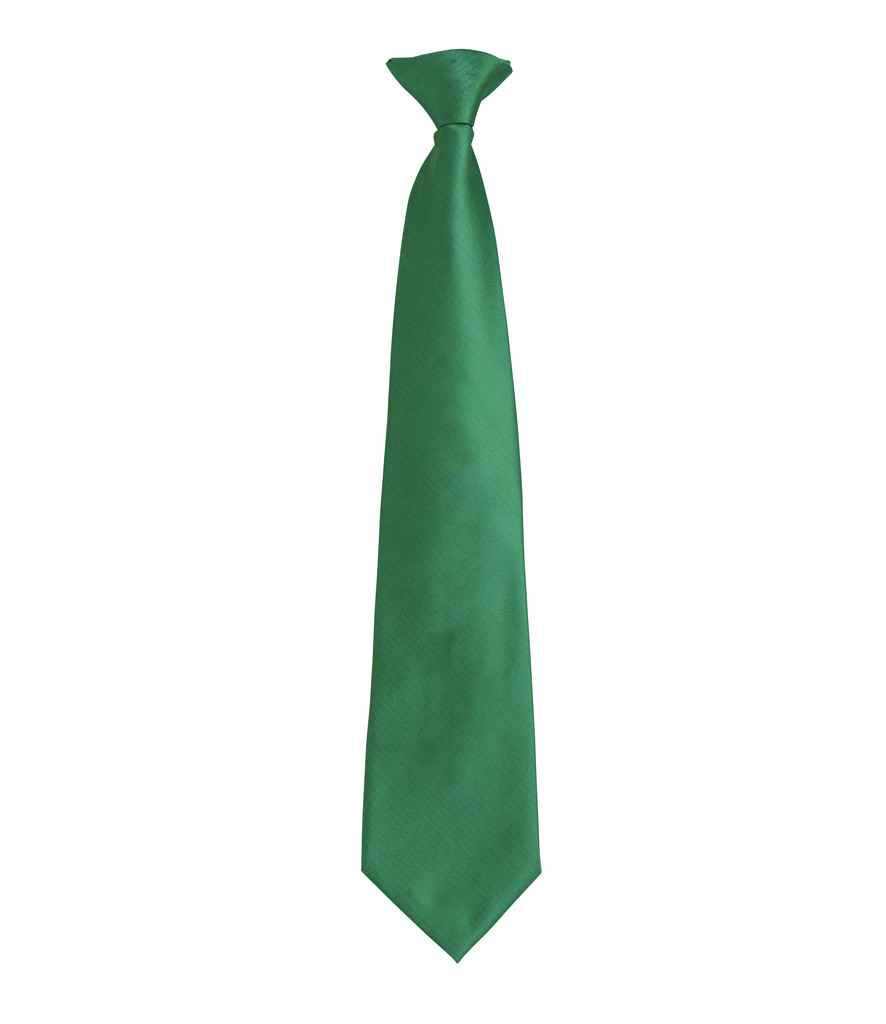 Premier 'Colours' Fashion Clip Tie in Emerald