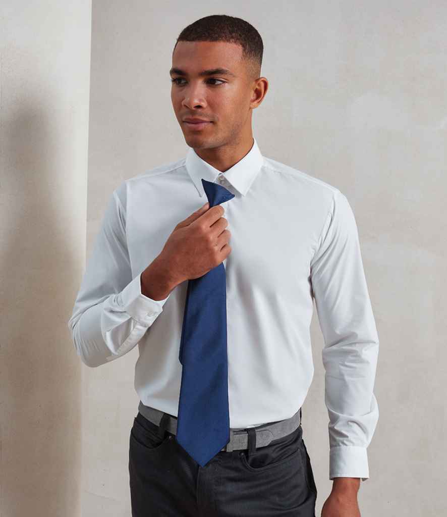 Premier 'Colours' Fashion Clip Tie - model image