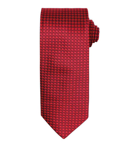 Premier Puppy Tooth Tie in Red