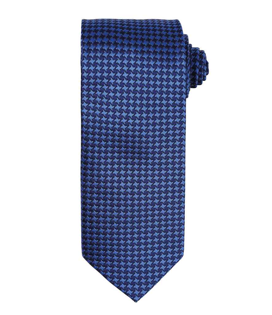 Premier Puppy Tooth Tie in Royal Blue