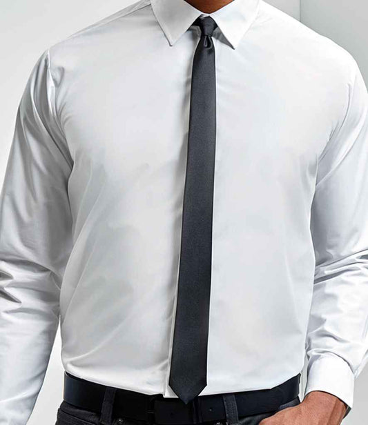 Premier Slim Tie - model image