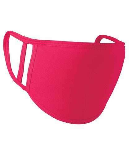 Premier Washable 2-Ply Face Cover - Pack of 5 in Hot Pink