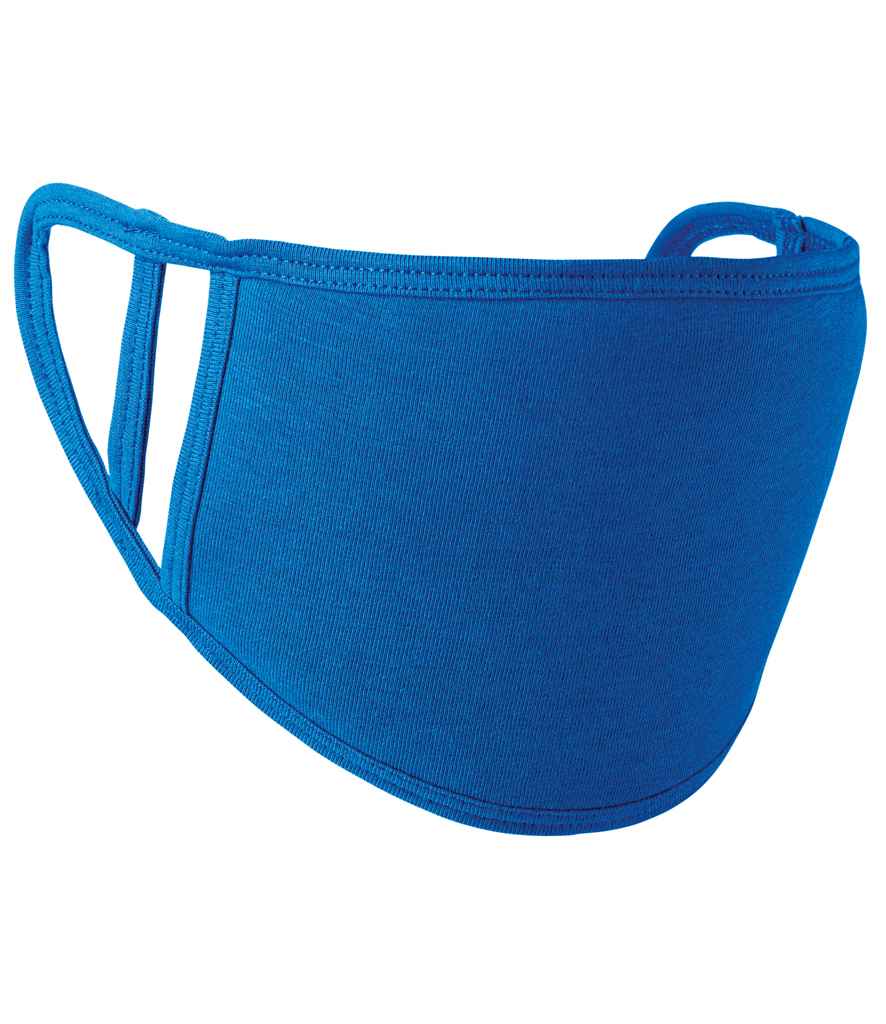 Premier Washable 2-Ply Face Cover - Pack of 5 in Royal Blue