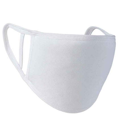 Premier Washable 2-Ply Face Cover - Pack of 5 in White