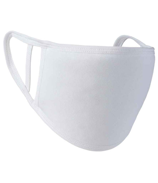 Premier Washable 2-Ply Face Cover - Pack of 5 in White