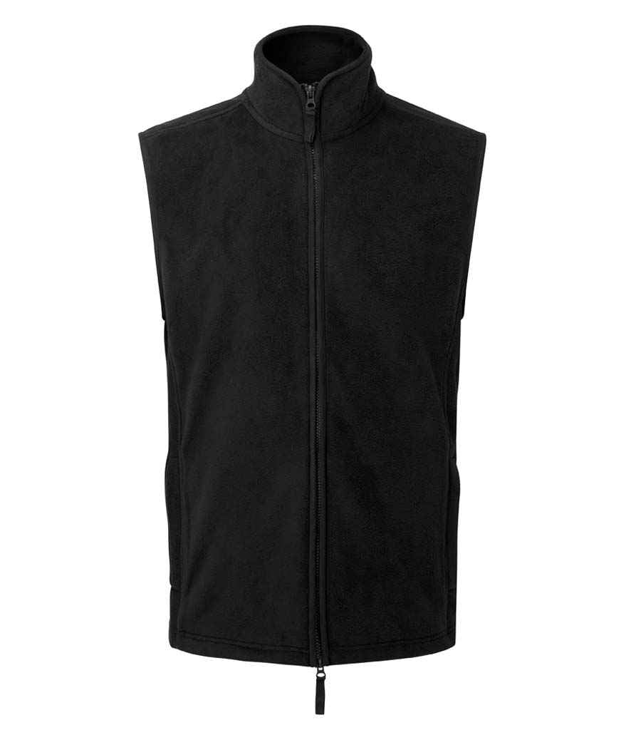 Premier Premier Artisan Fleece Gilet Black/Black