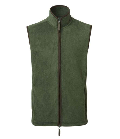 Premier Premier Artisan Fleece Gilet Moss Green/Brown