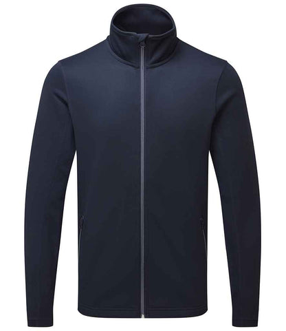 Premier Premier Spun Dyed Recycled Zip Through Sweat Jacket French Navy