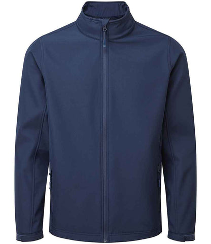 Premier Windchecker® Recycled Printable Soft Shell Jacket in Navy