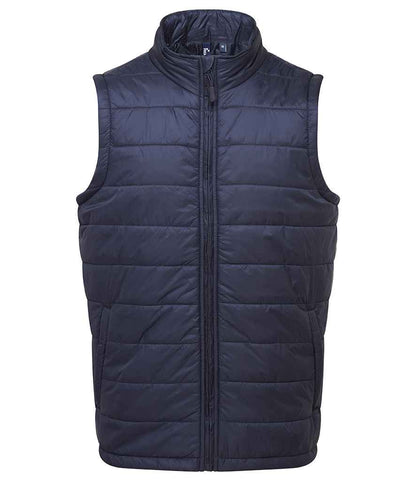 Premier Premier Recyclight® Padded Gilet Navy