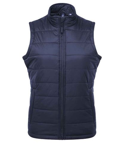 Premier Premier Ladies Recyclight® Padded Gilet Navy