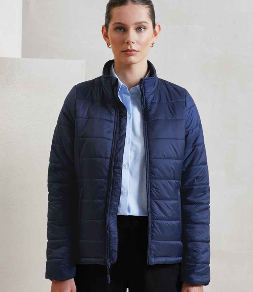 Premier Premier Ladies Recyclight® Padded Jacket Navy