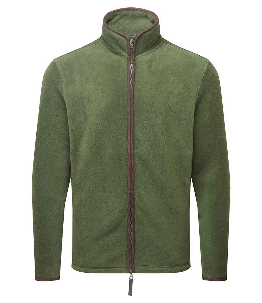 Premier Premier Artisan Fleece Jacket Moss Green/Brown