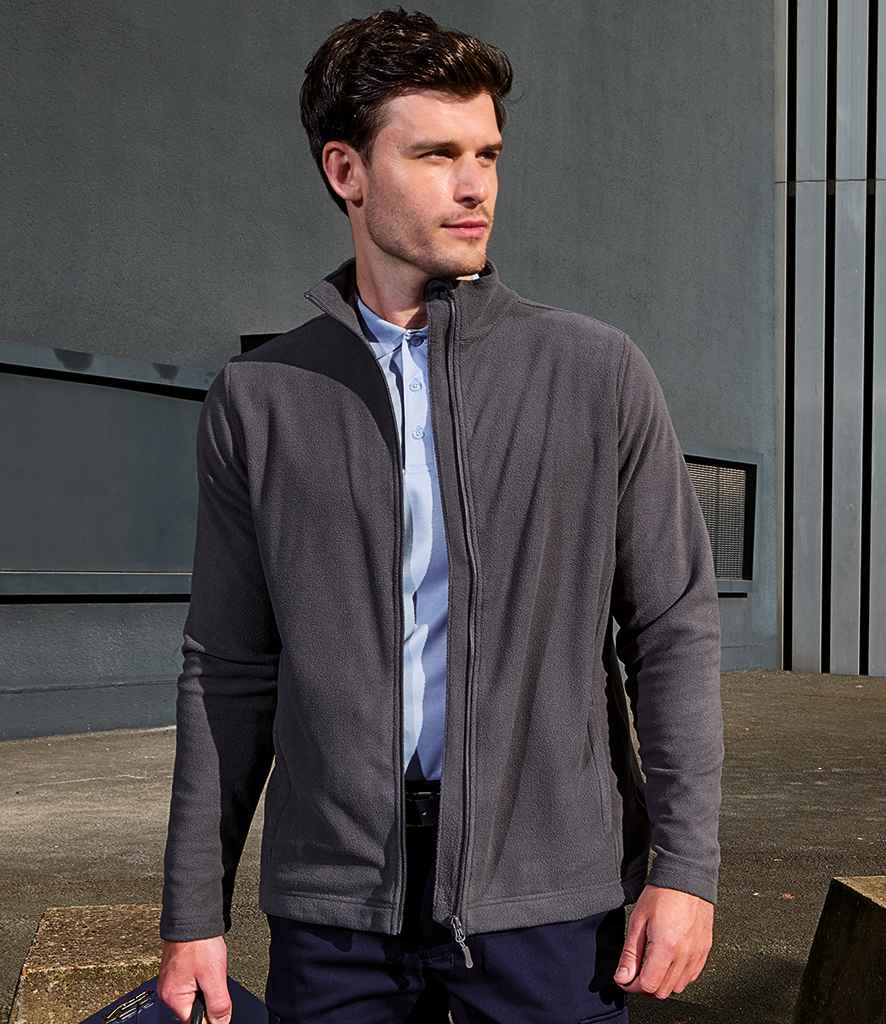 Premier Recyclight® Full Zip Micro Fleece Jacket - model image