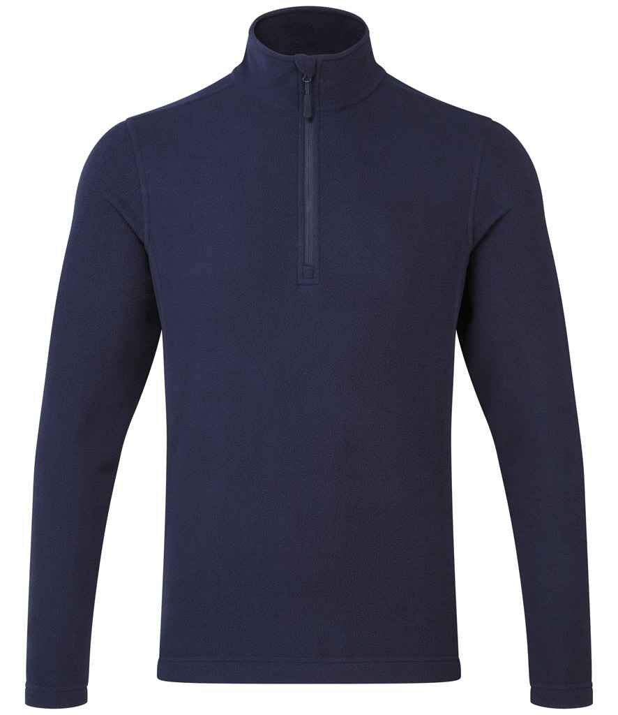 Premier Premier Unisex Recyclight® 1/4 Zip Fleece Navy