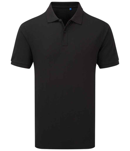 Premier Premier Essential Unisex Polo Shirt Black