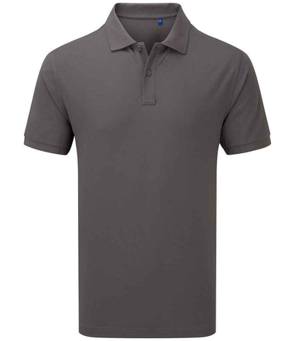 Premier Essential Unisex Polo Shirt in Dark Grey