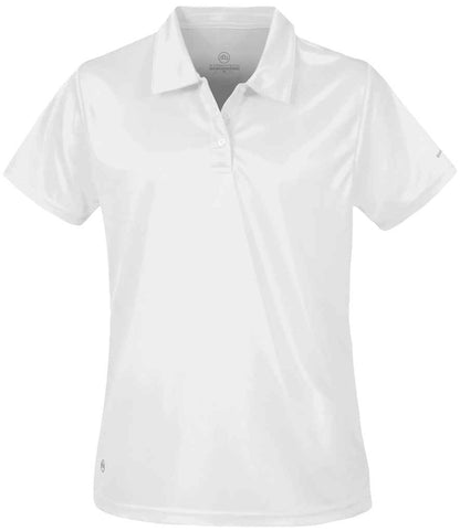 Stormtech Ladies Apollo H2X-DRY® Polo Shirt in White