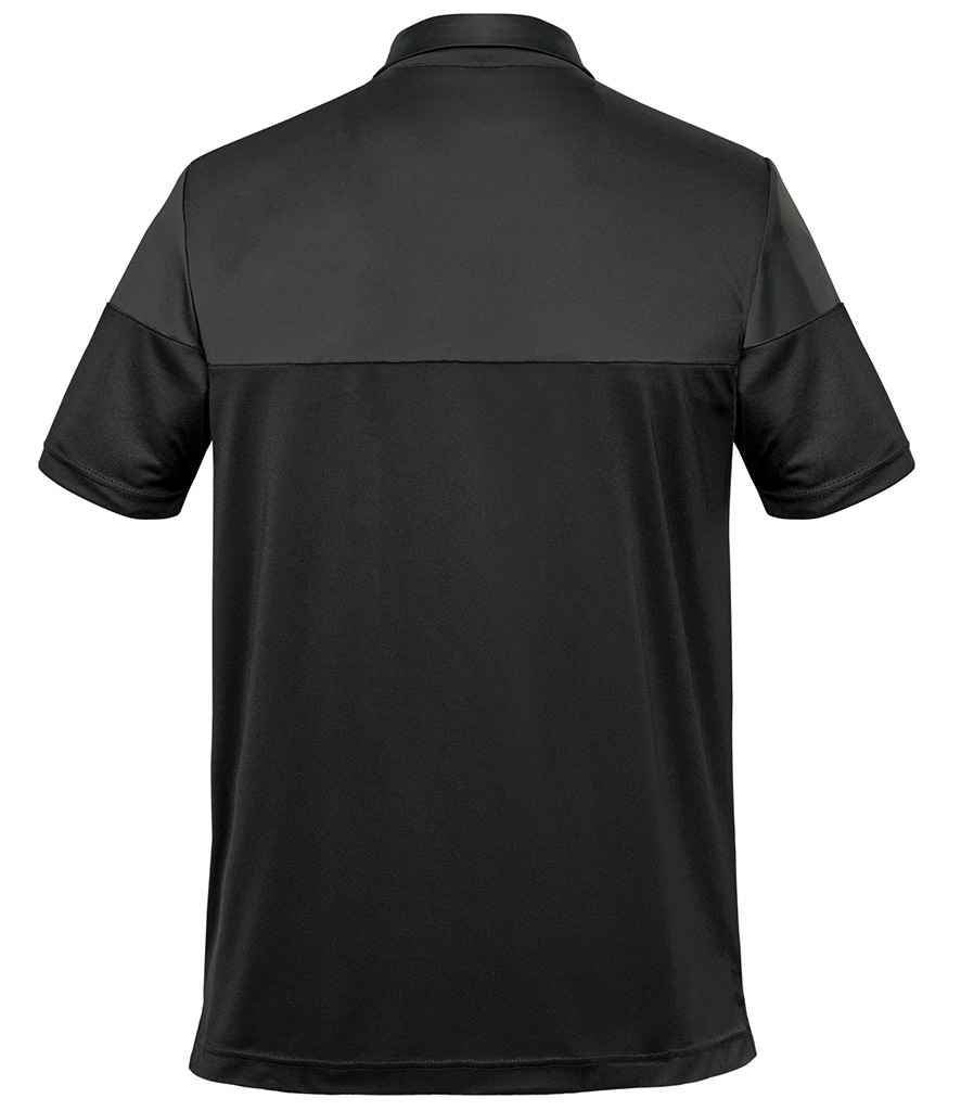 Stormtech Stormetch Monterey Two-Tone Polo Shirt Granite/Black