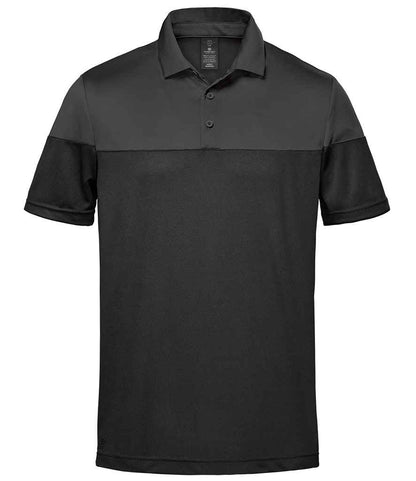 Stormtech Stormetch Monterey Two-Tone Polo Shirt Granite/Black