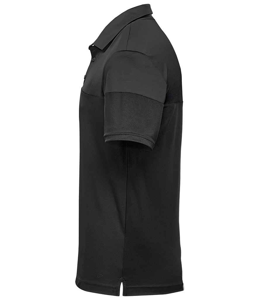 Stormtech Stormetch Monterey Two-Tone Polo Shirt Granite/Black