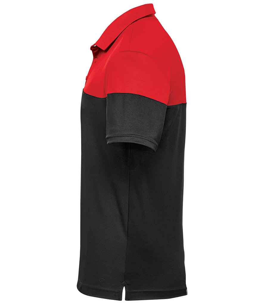 Stormtech Stormetch Monterey Two-Tone Polo Shirt Red/Black