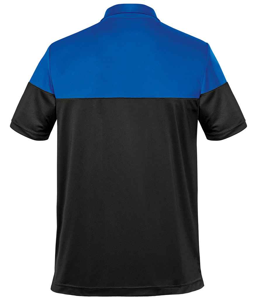 Stormtech Stormetch Monterey Two-Tone Polo Shirt Royal Blue/Black