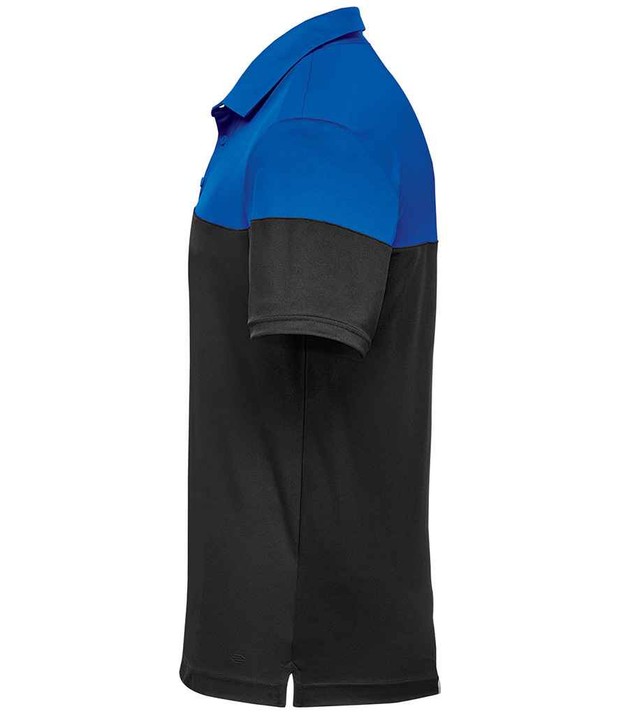 Stormtech Stormetch Monterey Two-Tone Polo Shirt Royal Blue/Black