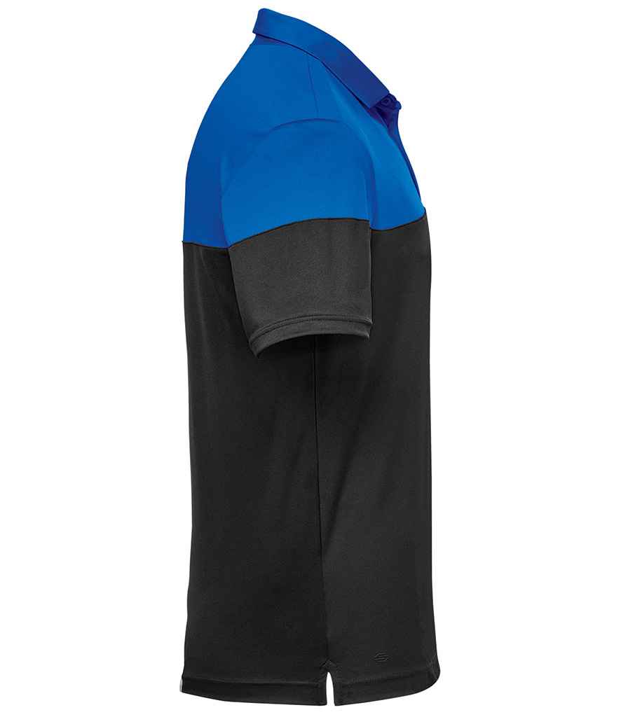 Stormtech Stormetch Monterey Two-Tone Polo Shirt Royal Blue/Black