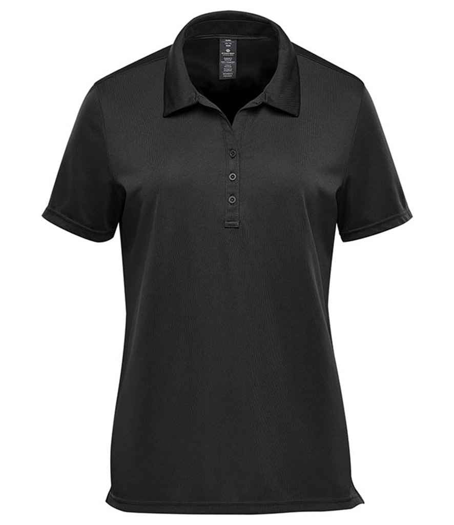 Stormtech Ladies Treeline Performance Polo Shirt in Black