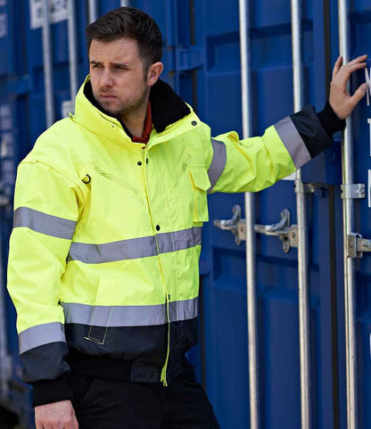 Portwest Portwest 3-in-1 Hi-Vis Bomber Jacket