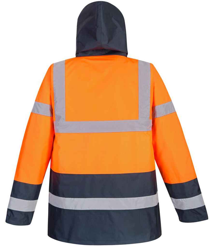 Portwest Hi-Vis Contrast Traffic Jacket