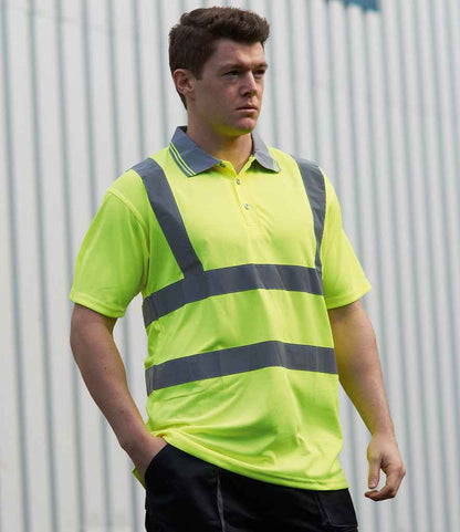 Portwest Portwest Hi-Vis Polo Shirt Yellow