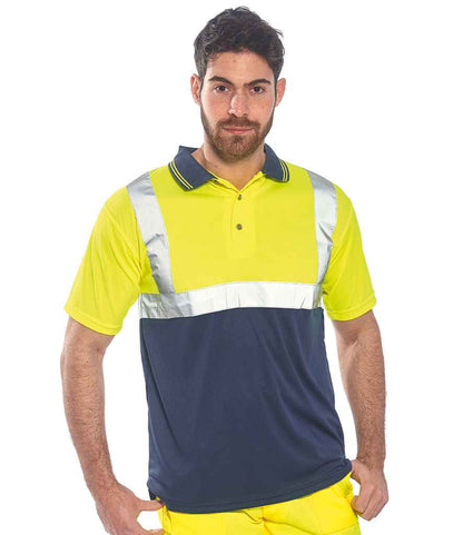 Portwest Portwest Hi-Vis Two Tone Polo Shirt