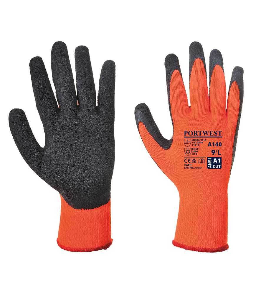 Portwest Thermal Grip Gloves - model image